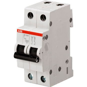 Автоматический выключатель ABB SH202L 2P 50А (С) 4,5kA - Электрика, НВА - Модульное оборудование - Автоматические выключатели - . Магазин оборудования для автономного и резервного электропитания Ekosolar.ru в Камышине