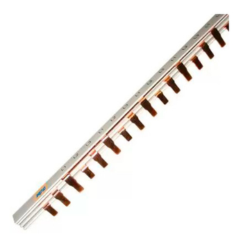 Шина соединительная PIN 3-фазная 63А (1м) Энергия - Электрика, НВА - Щитки и аксессуары для монтажа - Шины нулевые - . Магазин оборудования для автономного и резервного электропитания Ekosolar.ru в Камышине