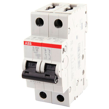 Автоматический выключатель ABB S202 2P 40А (С) 6kA - Электрика, НВА - Модульное оборудование - Автоматические выключатели - . Магазин оборудования для автономного и резервного электропитания Ekosolar.ru в Камышине