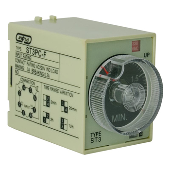 Реле времени 220V ST3PC-F (0.25-2m/20m/2h/12h) Энергия, 10 шт - Электрика, НВА - Реле, автоматизация и управление - Реле времени - . Магазин оборудования для автономного и резервного электропитания Ekosolar.ru в Камышине