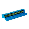 Шина TS-0609H 12 way в синем корпусе Энергия - Электрика, НВА - Щитки и аксессуары для монтажа - Шины нулевые - . Магазин оборудования для автономного и резервного электропитания Ekosolar.ru в Камышине