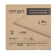 Панель ультратонкая светодиодная LightPhenomenON LT-UTP-01-IP40-40W-4000К - Светильники - Для общественных зданий - . Магазин оборудования для автономного и резервного электропитания Ekosolar.ru в Камышине