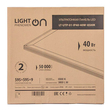 Панель ультратонкая светодиодная LightPhenomenON LT-UTP-02-IP40-40W-6500К LED - Светильники - Для общественных зданий - . Магазин оборудования для автономного и резервного электропитания Ekosolar.ru в Камышине