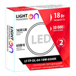 Светильник LightPhenomenON Downlight LT-TP-DL-04-18W-6500K накладной круглый Ф170 LED - Светильники - Светильники DOWNLIGHT - . Магазин оборудования для автономного и резервного электропитания Ekosolar.ru в Камышине